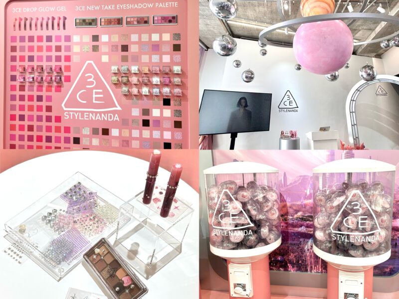 【編集部レポ📝】3CE 再上陸!!新たな 3CEの世界観が体験できるポップアップイベント「3CE PINK SPACE HOTEL」が10月4日(金)より開催📣💖🎀